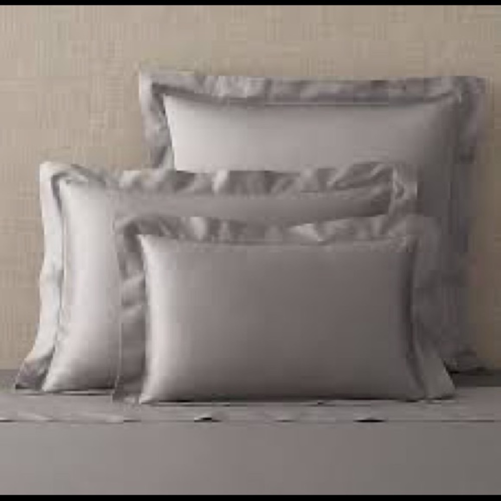 Restoration Hardware 1000-thread count luxe sateen pillow sham